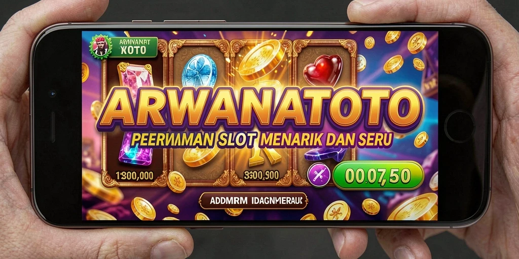 Screenshot gameplay ARWANATOTO yang menampilkan mesin slot yang menarik.