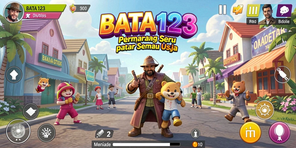 Screenshot gameplay BATA123 yang menunjukkan aksi seru dalam permainan Arcade.
