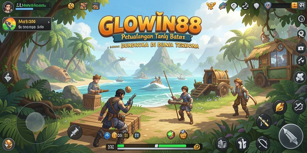 Tampilan gameplay GLOWIN88 yang menakjubkan dalam dunia terbuka.