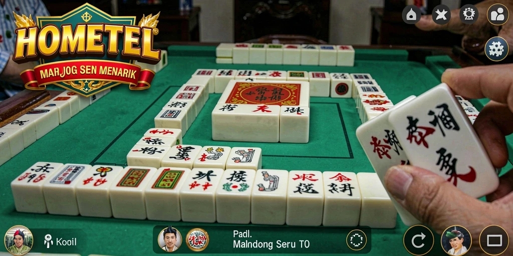 Tampilan gameplay HOMETOGEL yang menyenangkan dan menantang.