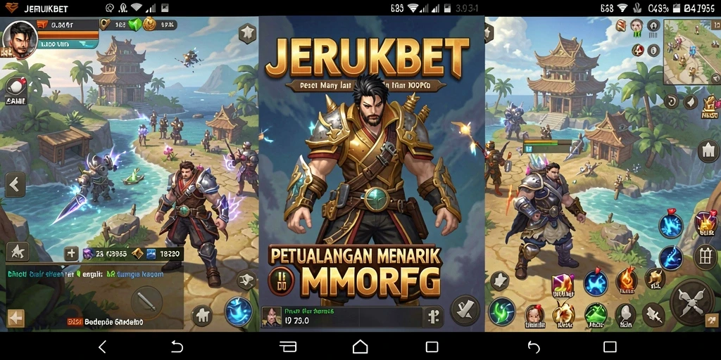 Gameplay seru di JERUKBET yang menampilkan pertempuran mendebarkan.