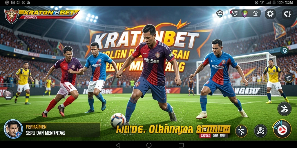 Tampilan gameplay <strong>KRATONBET</strong> yang seru dengan berbagai mode olahraga.