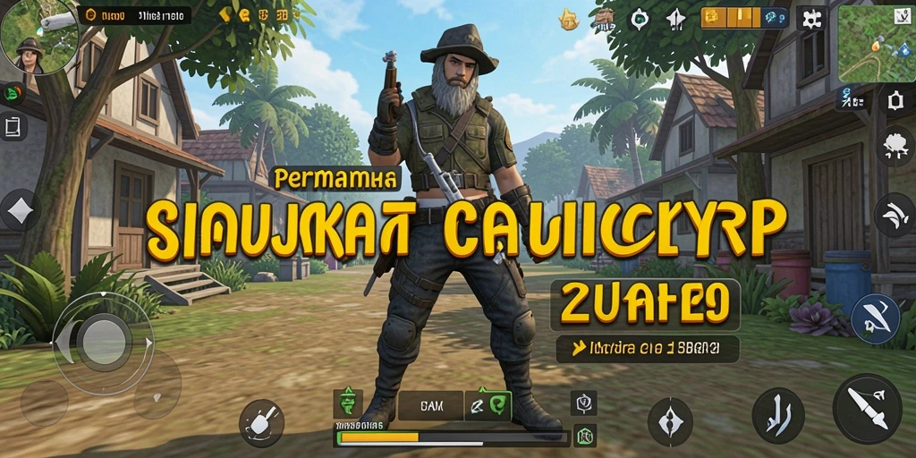 Tampilan gameplay seru dan mendetail dari LUCKYRP.