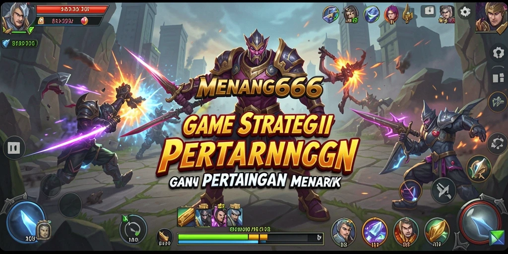 Tampilan gameplay MENANG666 yang dinamis dan penuh aksi.