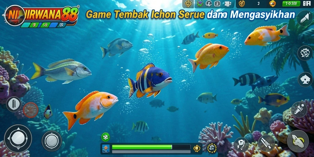 Gameplay seru menembak ikan di NIRWANA88.