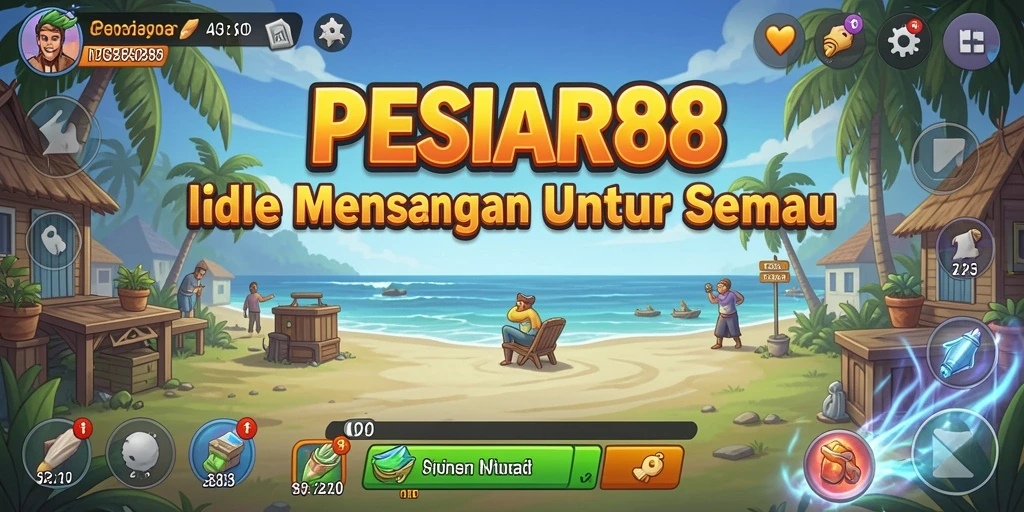 Tampilan menarik dari gameplay PESIAR88 dengan elemen Idle yang dinamis.