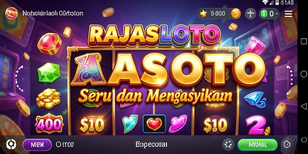 Gameplay menegangkan di RAJASLOTO dengan grafis yang memukau.
